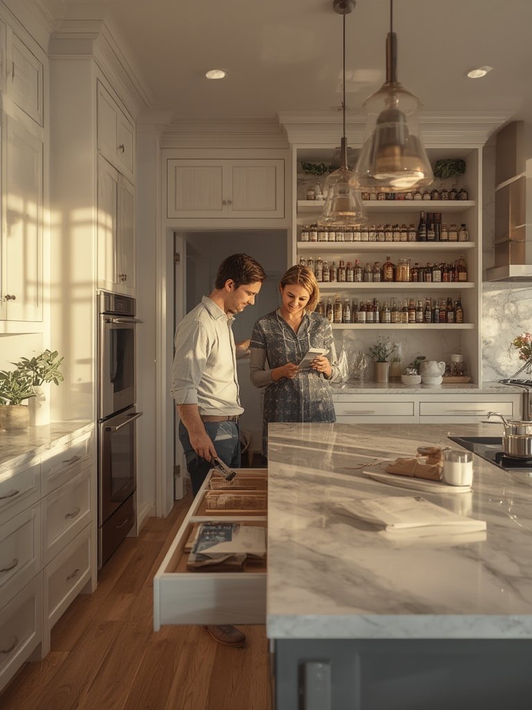 built-in pantry cabinet - Illustration 3