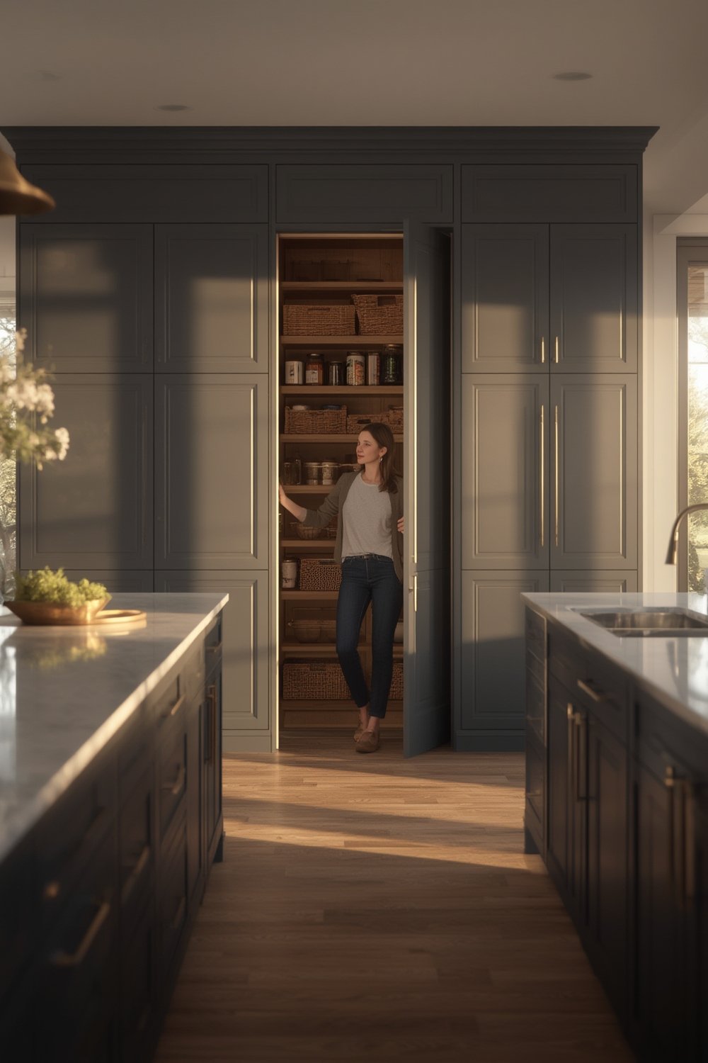 built-in pantry cabinet - Illustration 1