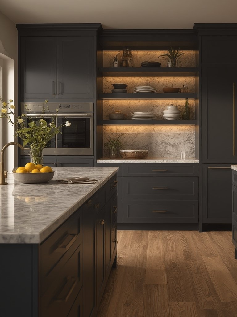 color drenching kitchen - Illustration 3