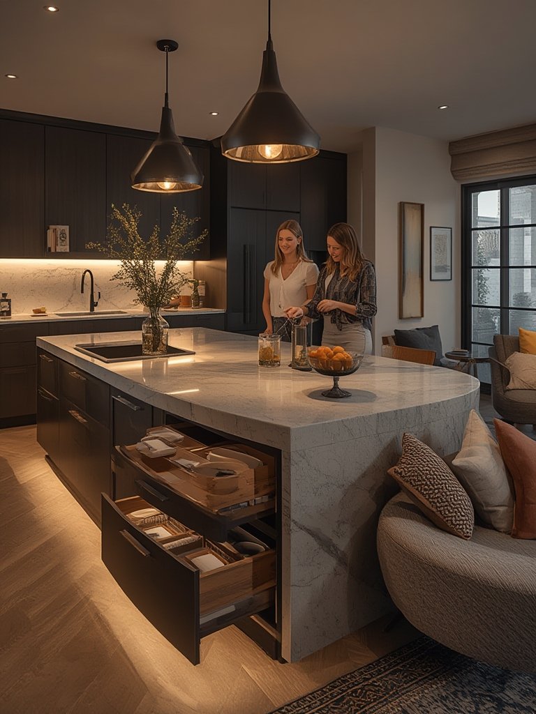 Curved Kitchen Island: 9 Amazing Ways to Improve Flow (Proven Guide) 3 curved kitchen island - Illustration 3