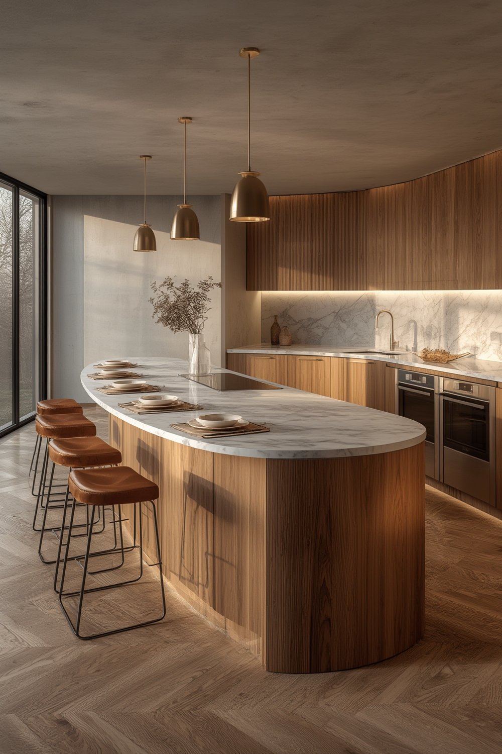 Curved Kitchen Island: 9 Amazing Ways to Improve Flow (Proven Guide) 1 curved kitchen island - Illustration 1