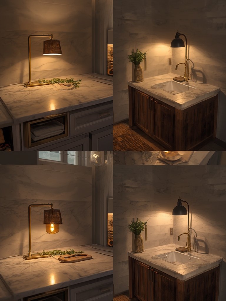 lampscaping kitchen - Illustration 3